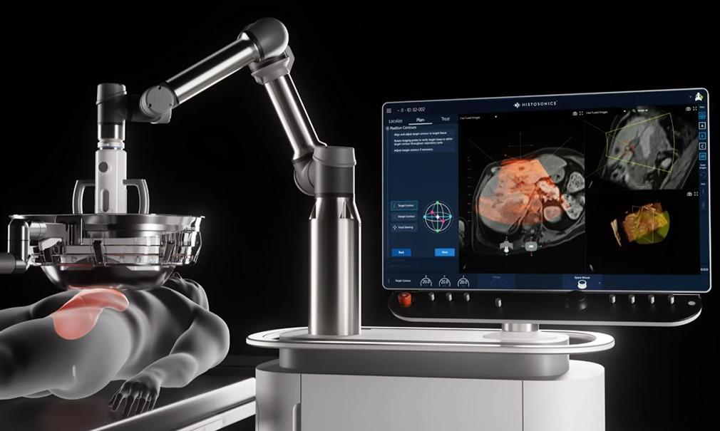 3D image of the HistoSonics Edison robot 