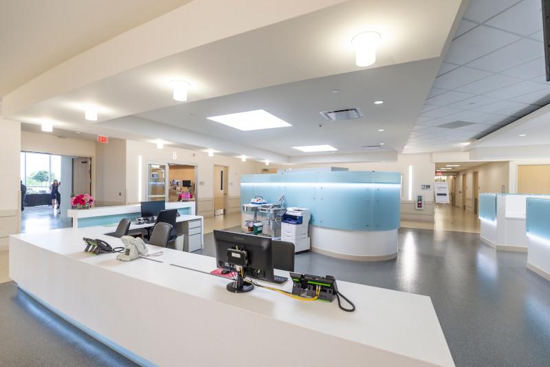 Interior of Glenpool Emergency Room