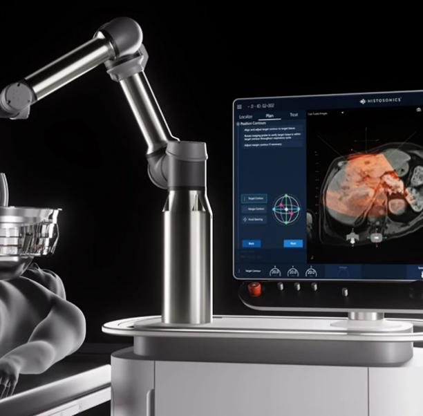 3D image of the HistoSonics Edison robot 