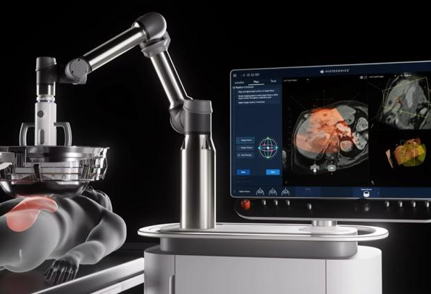 3D image of the HistoSonics Edison robot 