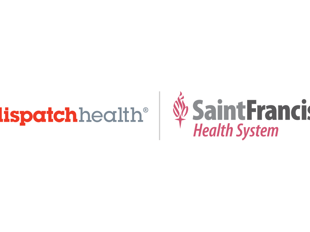 Dispatch Health and Saint Francis Logos