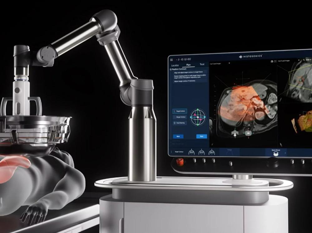 3D image of the HistoSonics Edison robot 